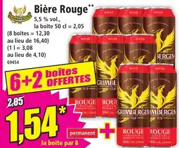 Norma Bière rouge offre