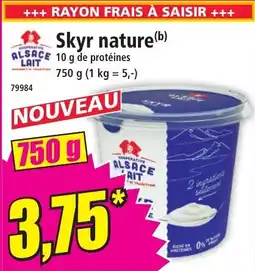 Norma Skyr nature offre