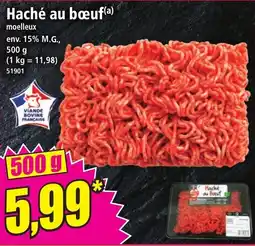 Norma Haché au bouf offre