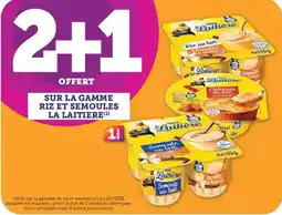 U Express Sur la gamme riz et semoules la laitiere offre