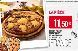 Match Tarte poire chocolat frangipane offre