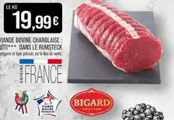 Match Bigard Viande Bovine Charolaise : Rôti dans le Rumsteck offre