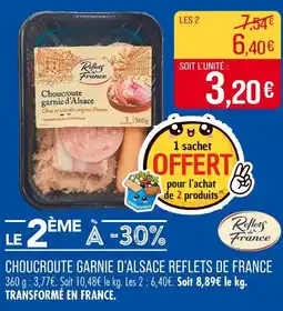 Match Reflets de France Choucroute garnie d'Alsace offre