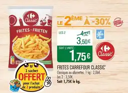 Match Carrefour Classic' Frites offre