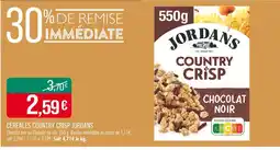 Match JORDANS CÉRÉALES COUNTRY CRISP offre