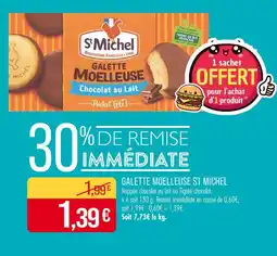 Match St Michel Galette moelleuse chocolat au lait offre