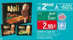 Match NUII Bâtonnets glacés offre