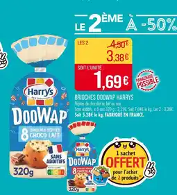 Match HARRYS Brioches doowap offre