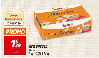 Netto Netto Sucre morceaux offre