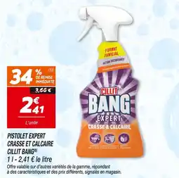 Netto Cillit Bang Pistolet Expert Crasse et Calcaire(b) offre