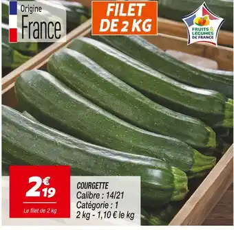Netto Courgette offre