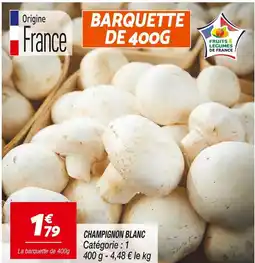 Netto Champignon blanc offre