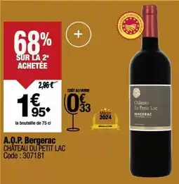 Promocash Château - a.o.p. bergerac offre