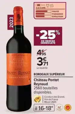 Carrefour Express Château - pontet reynand offre