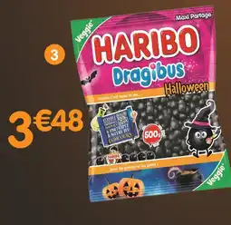 b&m HARIBO Haribo dragibus noir offre