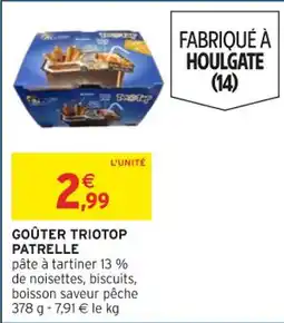 Intermarché Goûter triotop patrelle offre