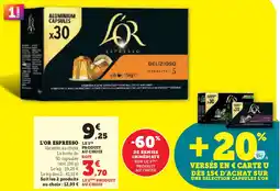 Super U L'or espresso offre