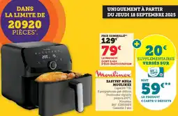 Super U Easyfry mega moulinex offre