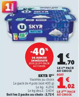 Super U Skyr u offre