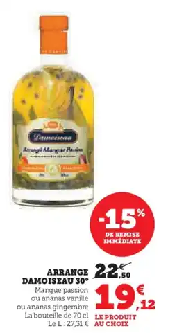Super U Arrange damoiseau 30 offre