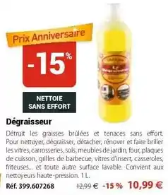 Mathon Dégraisséur offre