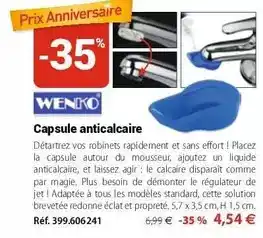 Mathon Wenko - capsule anticalcaire offre
