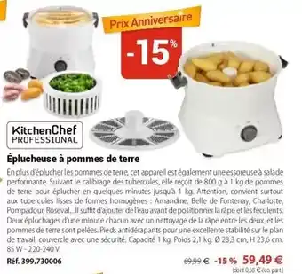 Mathon Éplucheuse à pommes de terre offre