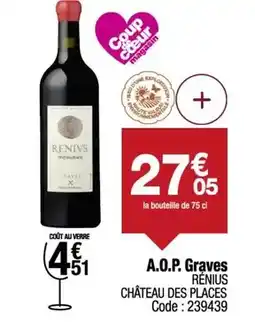Promocash A.o.p. graves offre