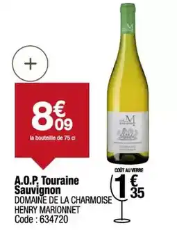Promocash A.o.p. touraine sauvignon offre