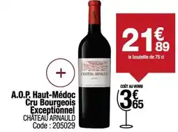 Promocash Château - a.o.p. haut-médoc cru bourgeois exceptionnel offre
