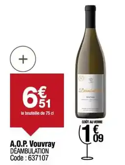 Promocash A.o.p. vouvray offre