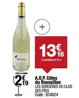 Promocash A.o.p. côtes du roussillon offre