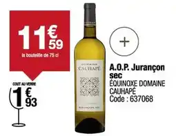 Promocash Jurançon - a.o.p. sec offre