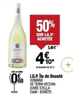 Promocash Domaine de terra vecchia - i.g.p. île de beauté offre