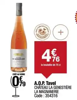 Promocash A.o.p. tavel offre