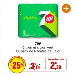 Coccinelle Supermarché 7UP offre