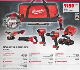 Master Pro Milwaukee - le plage offre