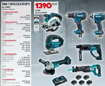 Master Pro Bosch - ck 7 outils dlx7013ptl offre