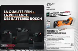 Master Pro Bosch - la qualité fein + la puissance des batteries offre
