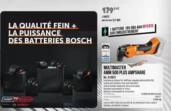 Master Pro Bosch - la qualité fein + la puissance des batteries offre