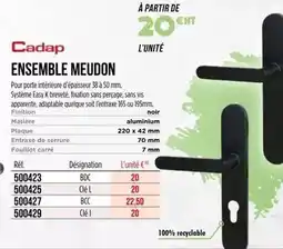 Master Pro Ensemble meudon offre