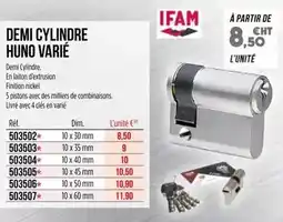 Master Pro Dim - demi cylindre huno varié offre