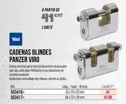 Master Pro Cadenas blindes panzer viro offre