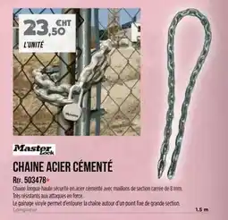 Master Pro Chaine acier cémenté offre