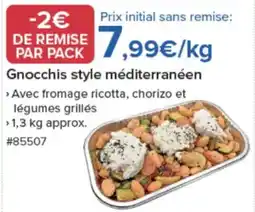 Costco Gnocchis style méditerranéen offre