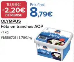 Costco OLYMPUS Féta en tranches AOP offre