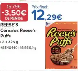 Costco REESE'S Céréales Reese's Puffs offre