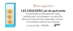 Comtesse du Barry Les crackers sel de guérande offre