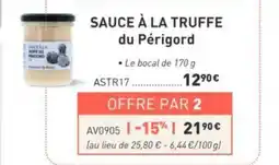 Comtesse du Barry Sauce à la truffe du périgord offre