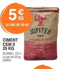 Chretien Matériaux Ciment cem ii offre